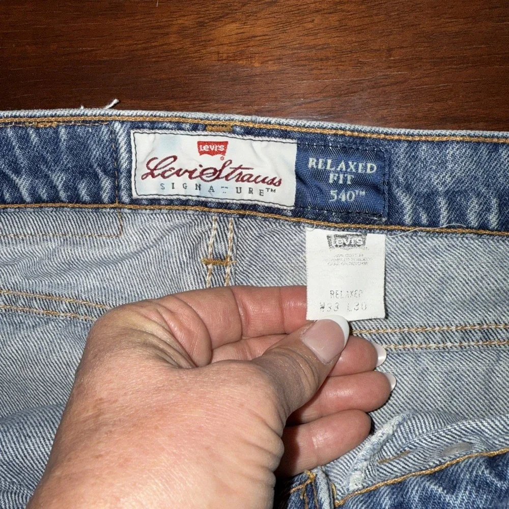 Vintage Levi‎ 540 Relaxed Fit Blue Jeans W33 L30 Gold Levi's Tag Unisex